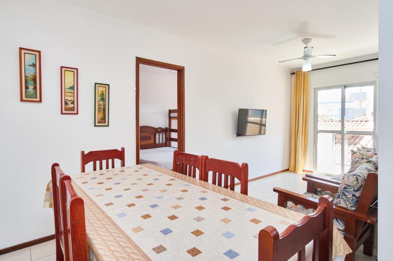 Apartamento A 100 Metros Da Praia, Bem Localizado, Com Ar Condicionado E Wi-Fi - 14 - Edificio Lenamar II Ubatuba Eksteriør bilde