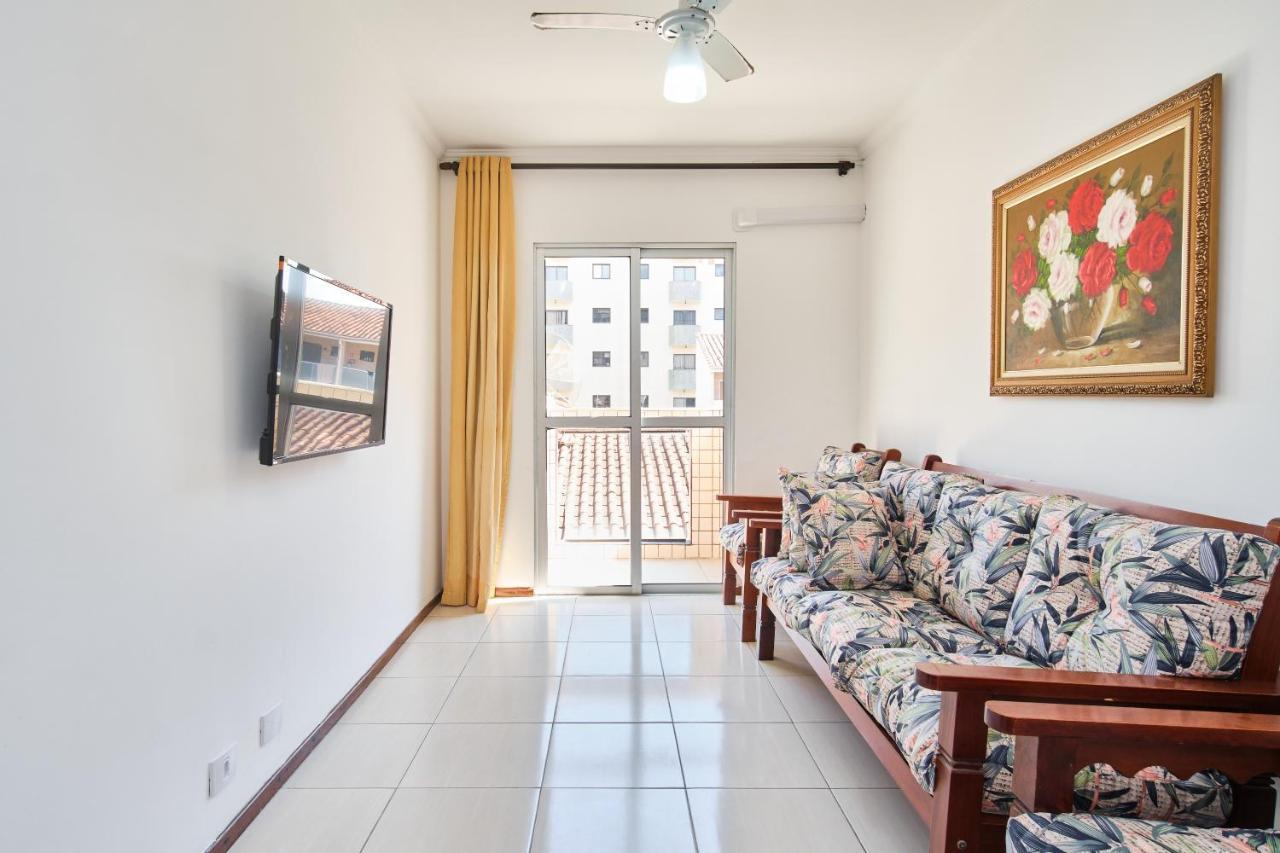 Apartamento A 100 Metros Da Praia, Bem Localizado, Com Ar Condicionado E Wi-Fi - 14 - Edificio Lenamar II Ubatuba Eksteriør bilde