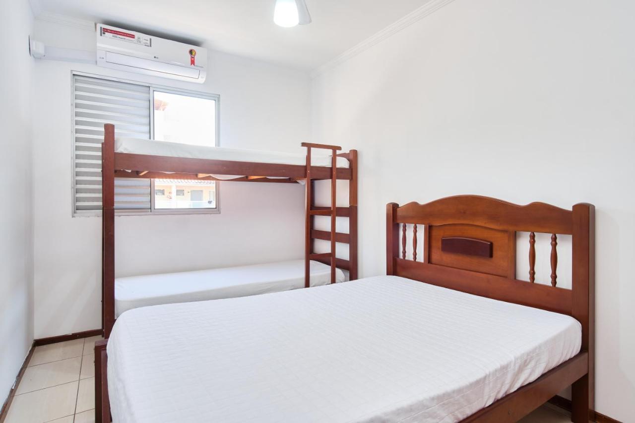 Apartamento A 100 Metros Da Praia, Bem Localizado, Com Ar Condicionado E Wi-Fi - 14 - Edificio Lenamar II Ubatuba Eksteriør bilde