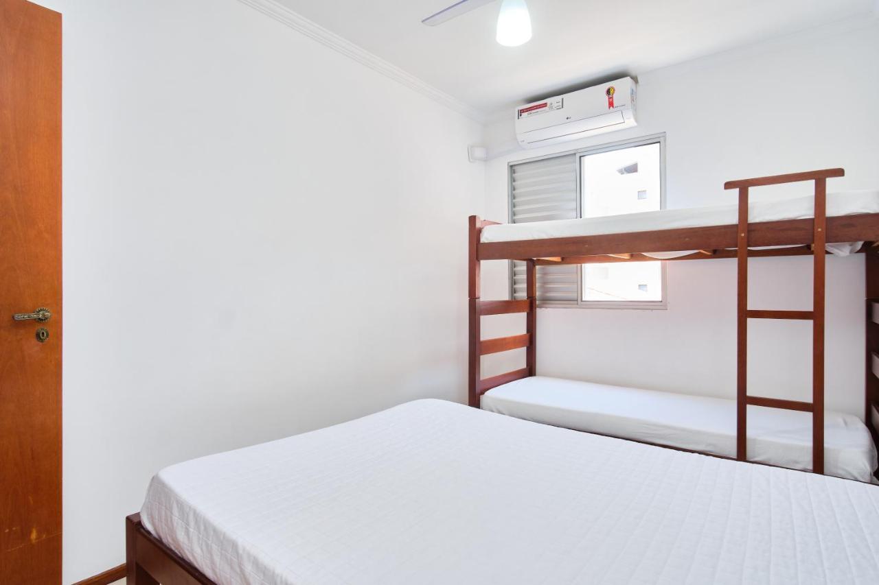 Apartamento A 100 Metros Da Praia, Bem Localizado, Com Ar Condicionado E Wi-Fi - 14 - Edificio Lenamar II Ubatuba Eksteriør bilde