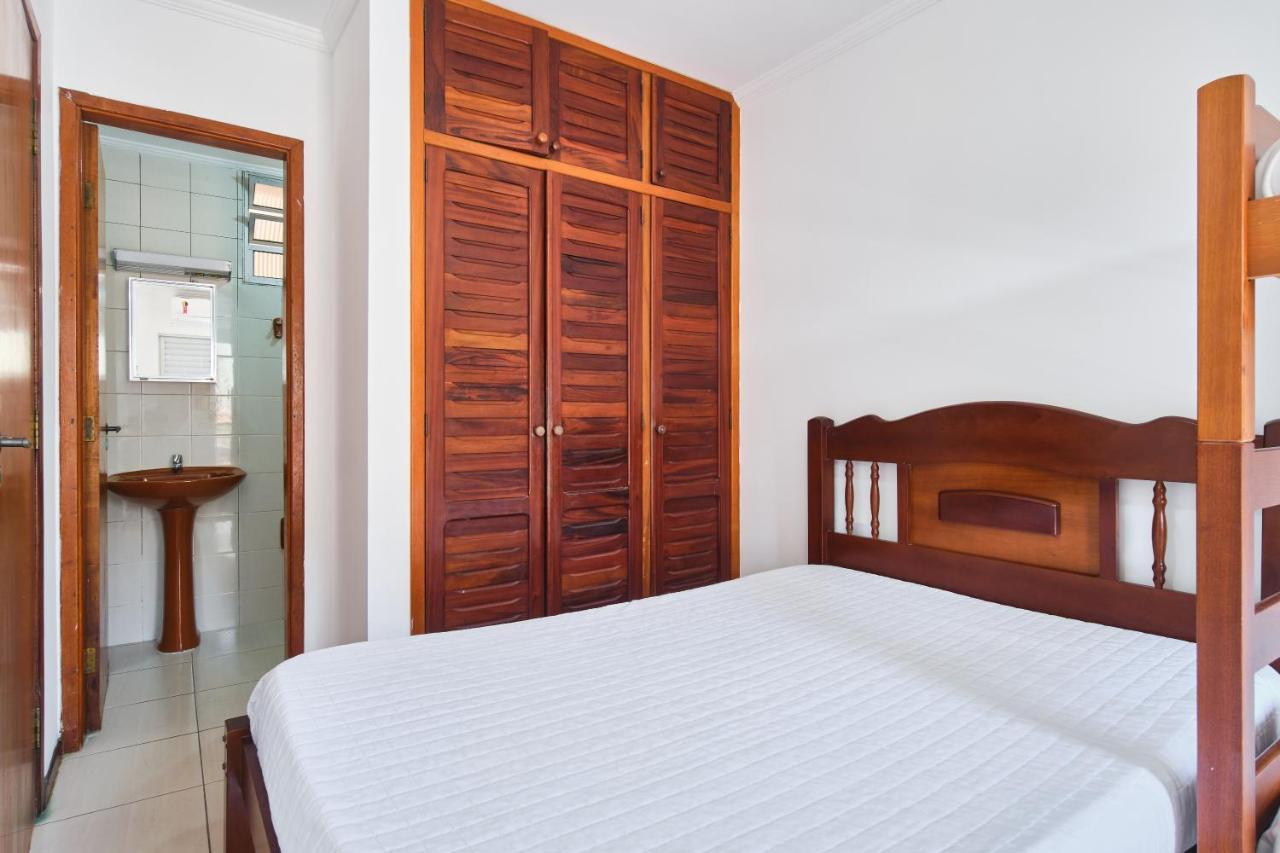 Apartamento A 100 Metros Da Praia, Bem Localizado, Com Ar Condicionado E Wi-Fi - 14 - Edificio Lenamar II Ubatuba Eksteriør bilde