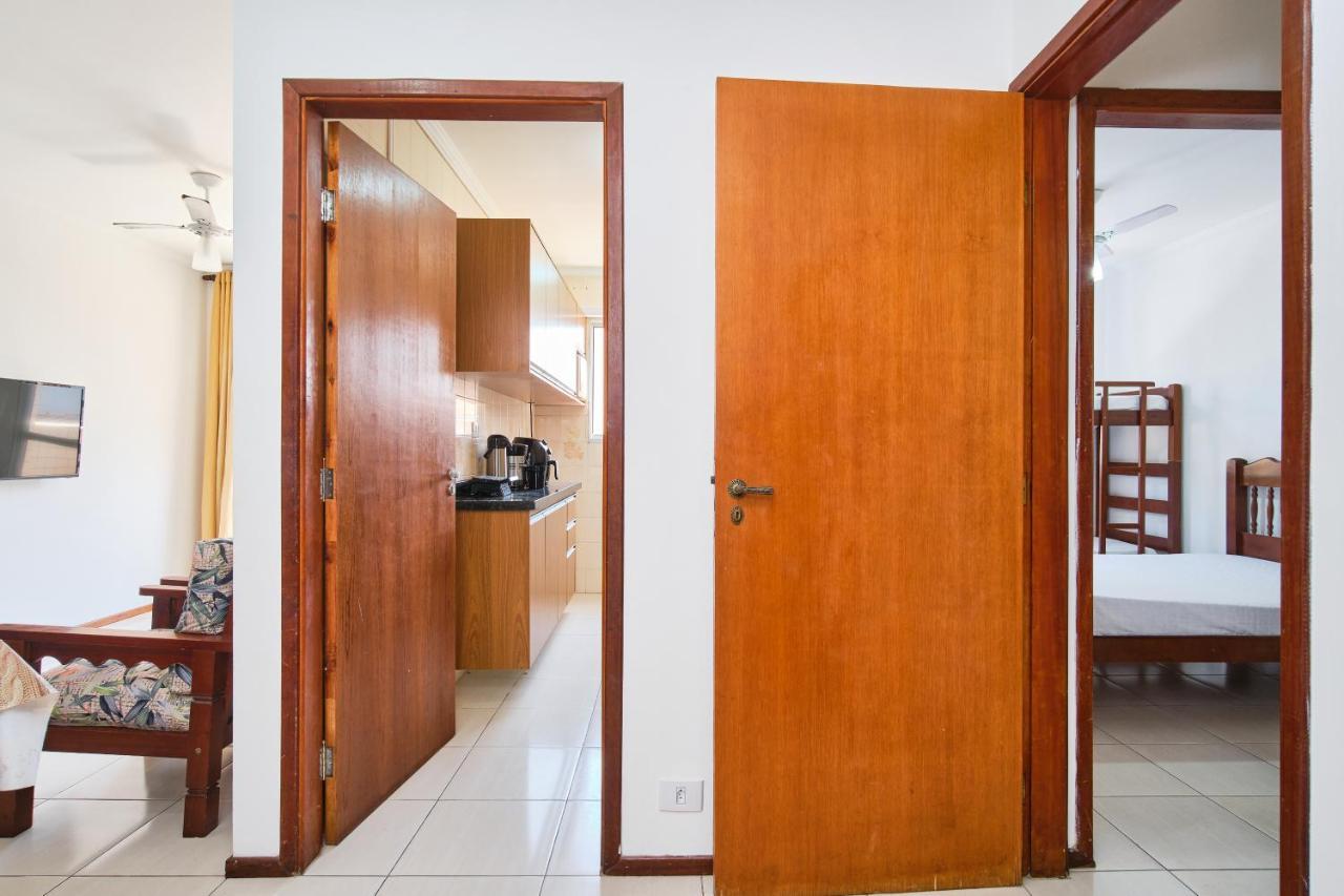Apartamento A 100 Metros Da Praia, Bem Localizado, Com Ar Condicionado E Wi-Fi - 14 - Edificio Lenamar II Ubatuba Eksteriør bilde