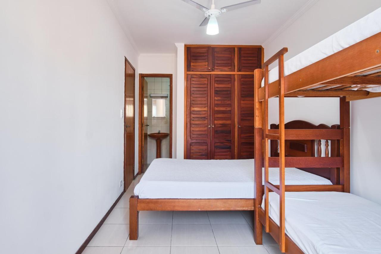 Apartamento A 100 Metros Da Praia, Bem Localizado, Com Ar Condicionado E Wi-Fi - 14 - Edificio Lenamar II Ubatuba Eksteriør bilde