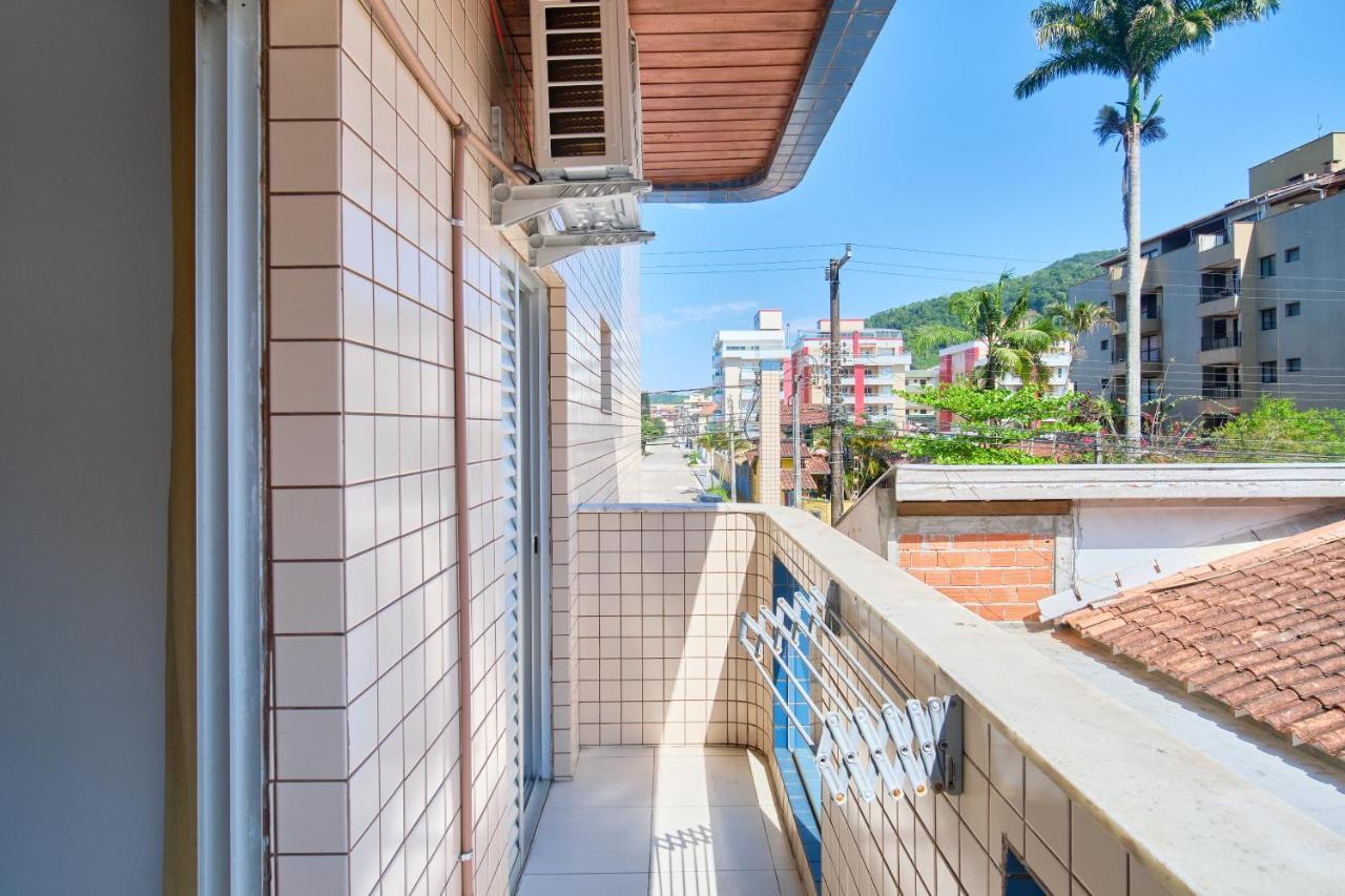 Apartamento A 100 Metros Da Praia, Bem Localizado, Com Ar Condicionado E Wi-Fi - 14 - Edificio Lenamar II Ubatuba Eksteriør bilde