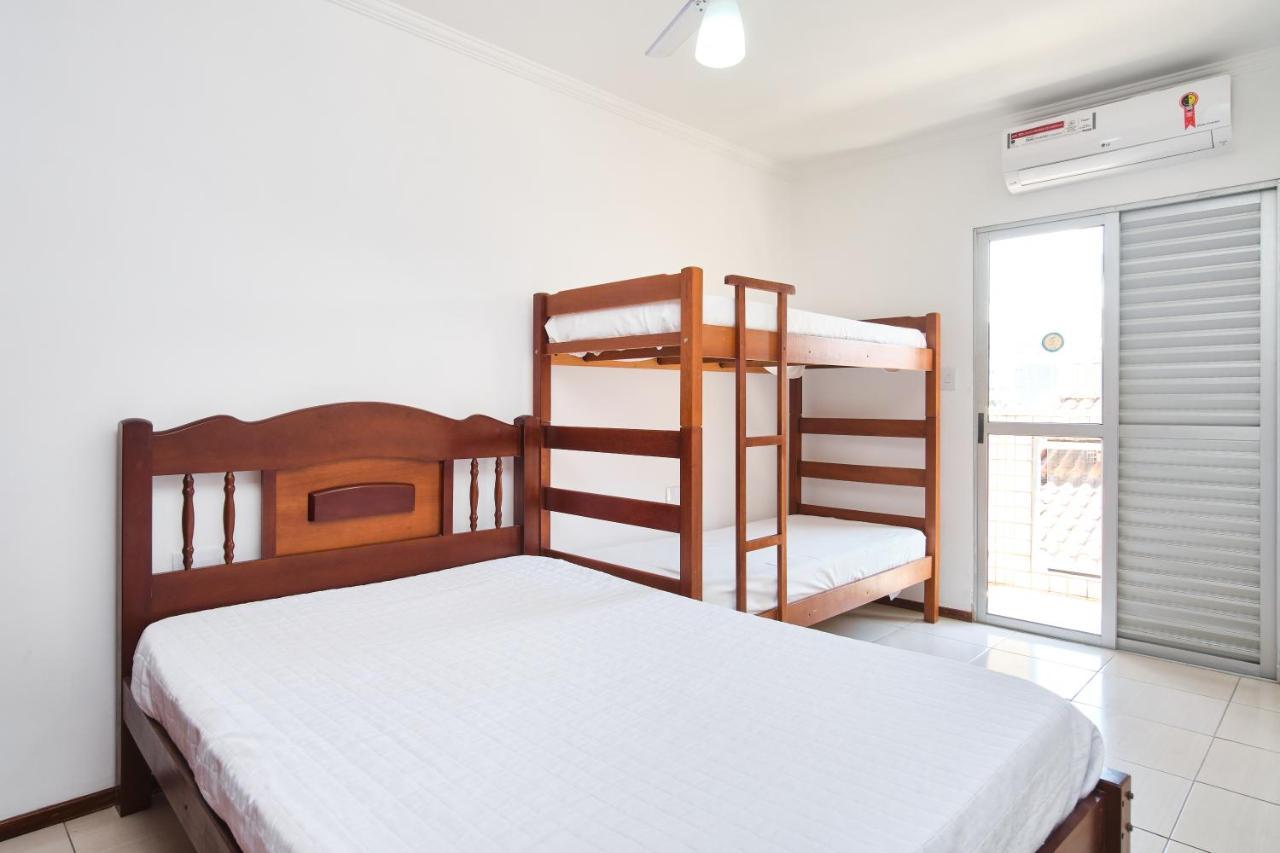 Apartamento A 100 Metros Da Praia, Bem Localizado, Com Ar Condicionado E Wi-Fi - 14 - Edificio Lenamar II Ubatuba Eksteriør bilde