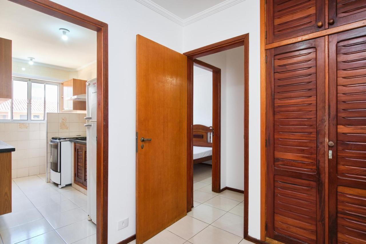 Apartamento A 100 Metros Da Praia, Bem Localizado, Com Ar Condicionado E Wi-Fi - 14 - Edificio Lenamar II Ubatuba Eksteriør bilde